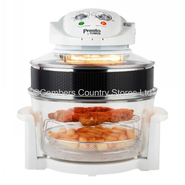 Tower Presto Halogen Low Fat Air Fryer 1300w Cambers Country Store